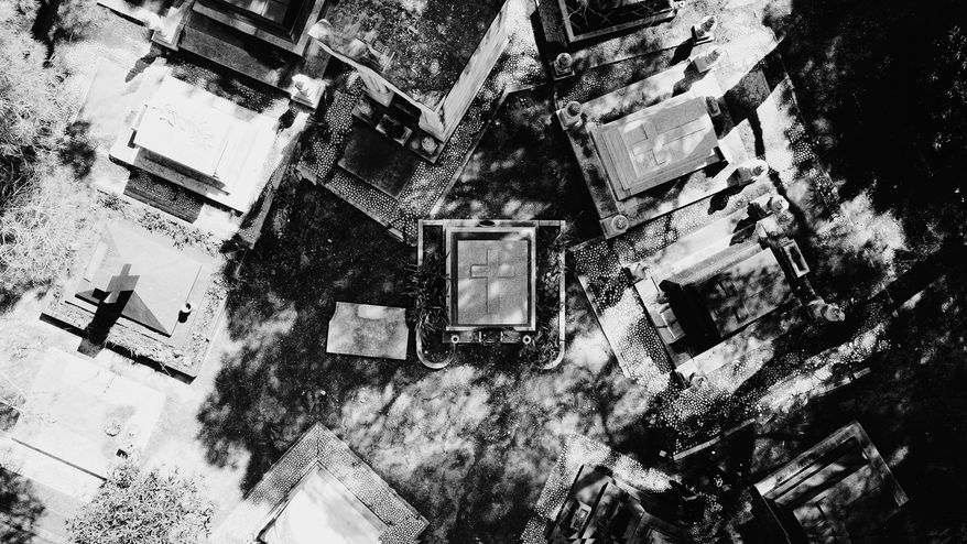 The Marseille Saint-Pierre cemetery, site of Artaud’s second burial (1975-), 2021